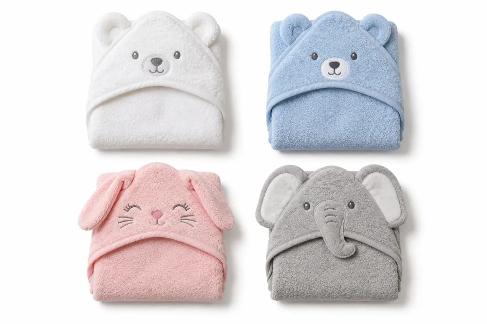 Baby hooded towels