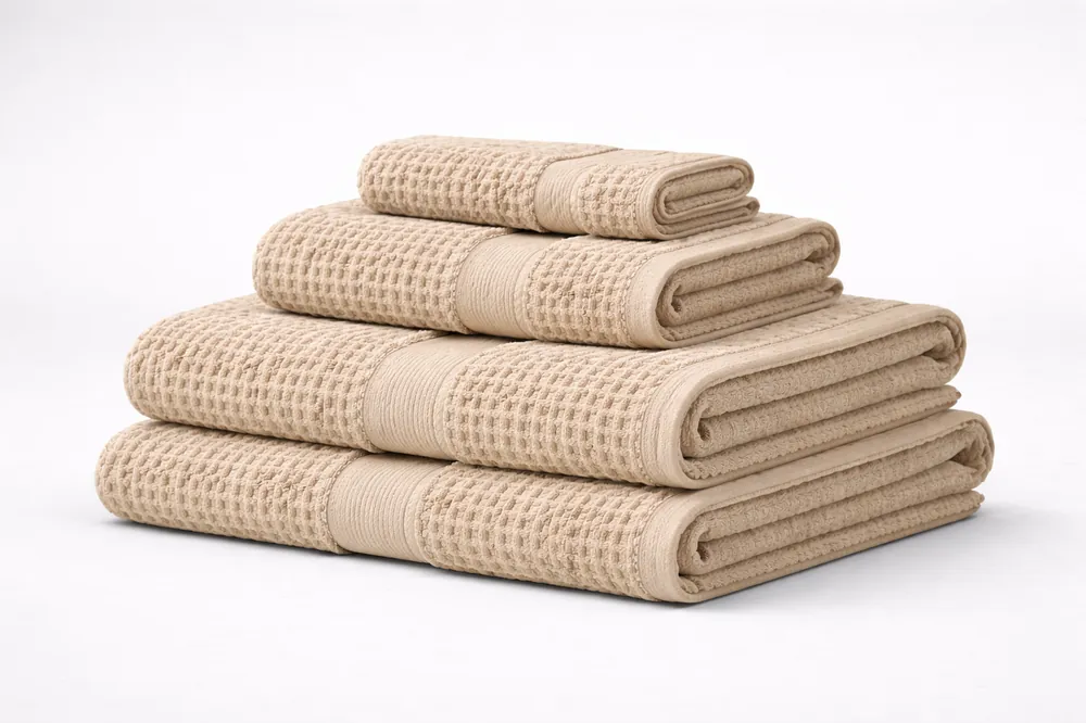 Waffle towels