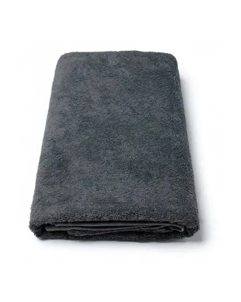 Charcoal bath towel