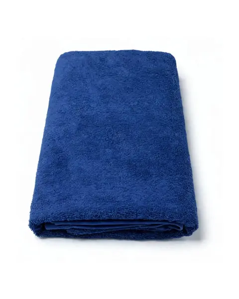 Navy bath towel